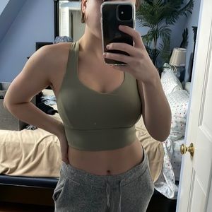Lululemon long line sports bra